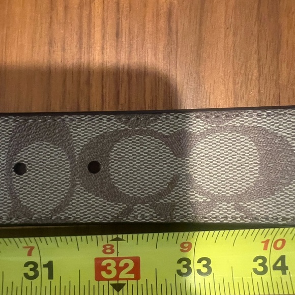 NWOT Coach Signature Logo Belt | Size Small - Picture 8 of 8